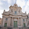 Panoramica collegiata santa maria dell elemosina - Catania (Sicilia)